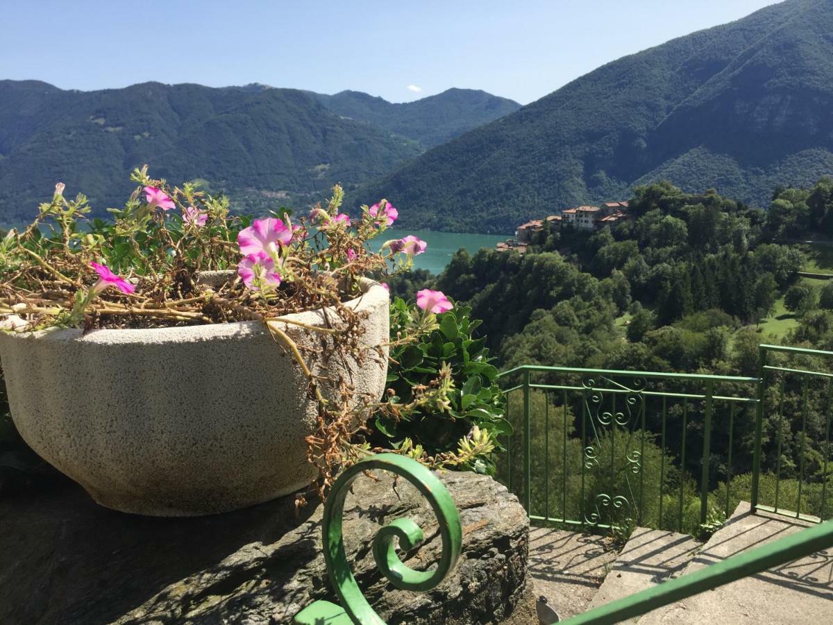 Fabulous View On The Lake Valsolda Buitenkant foto